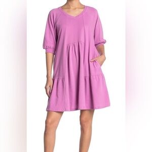 Code x Mode purple dress, no size, fits like large